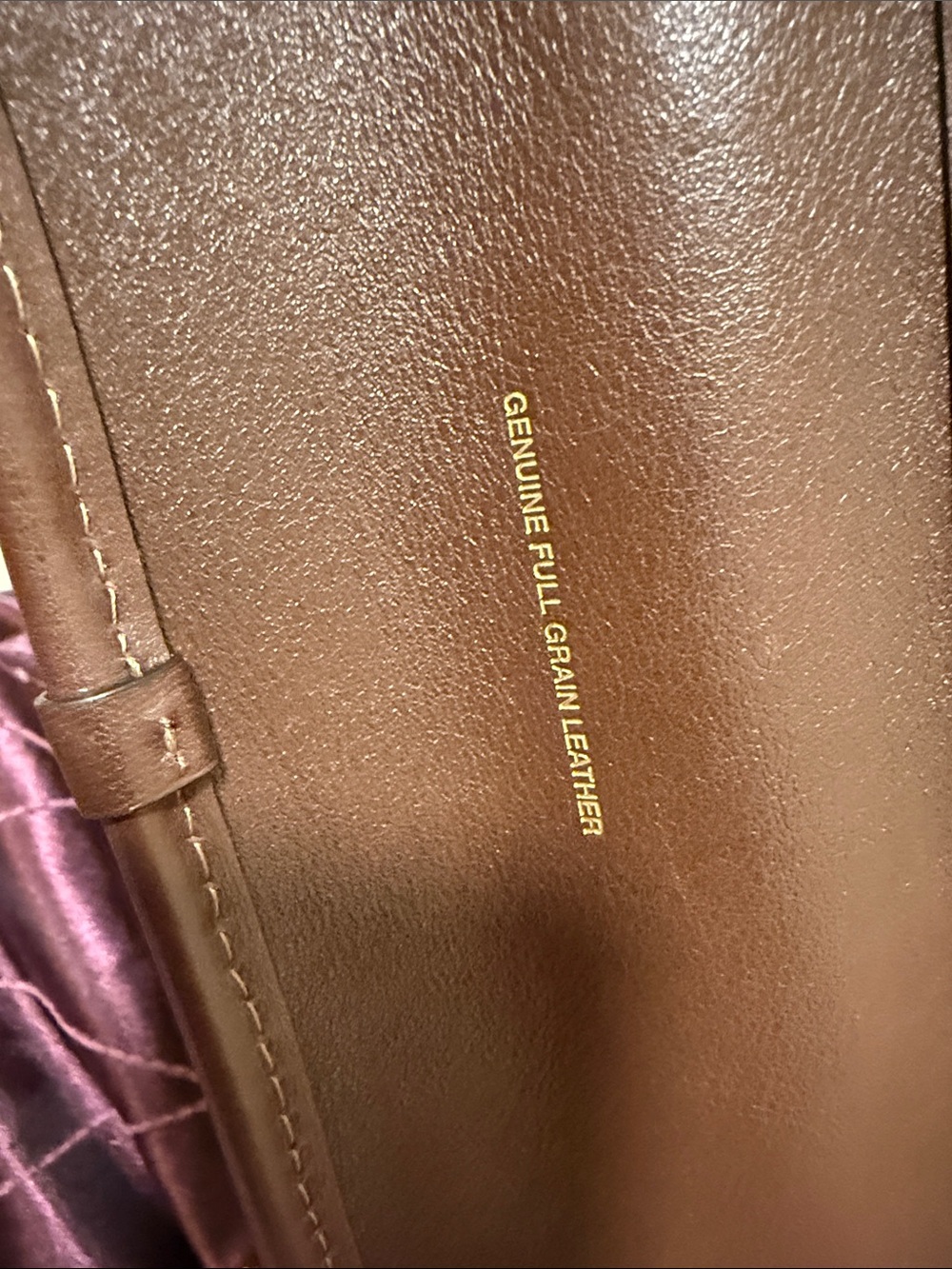 Coach Twin Lock Leather Shoulder Bag - Picture 4 of 5